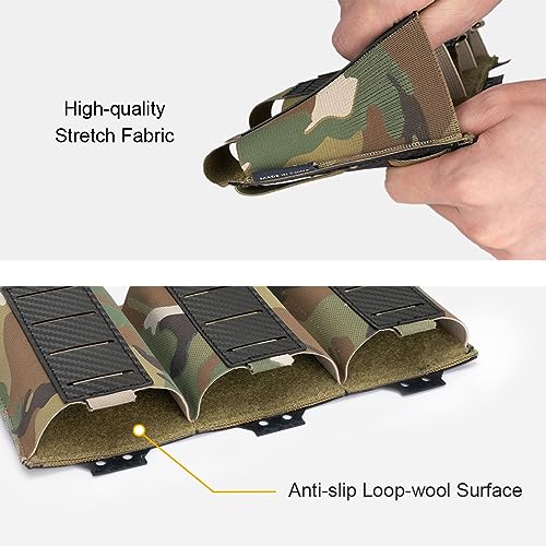 Porte-Chargeur de Fusil avec Plaque en PP fibre de carbone