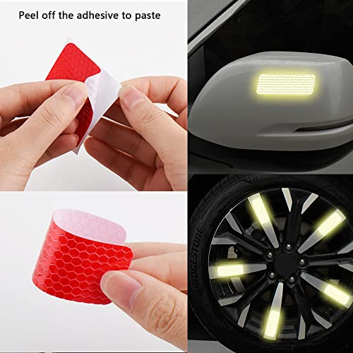 Autocollants Réfléchissants de Sécurité (Pack de 60) voitures