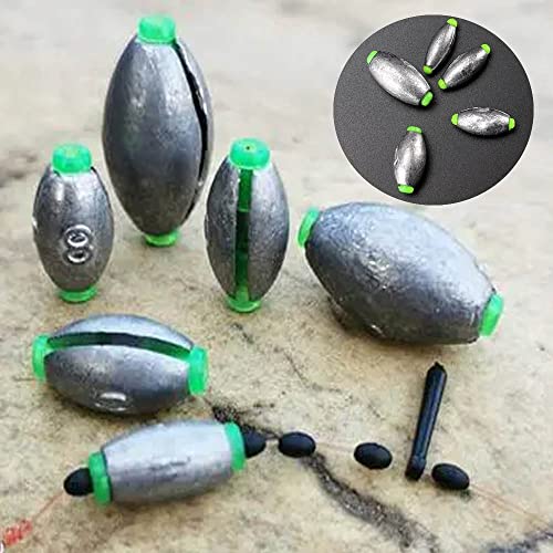 Lot de 30 plombs de pêche