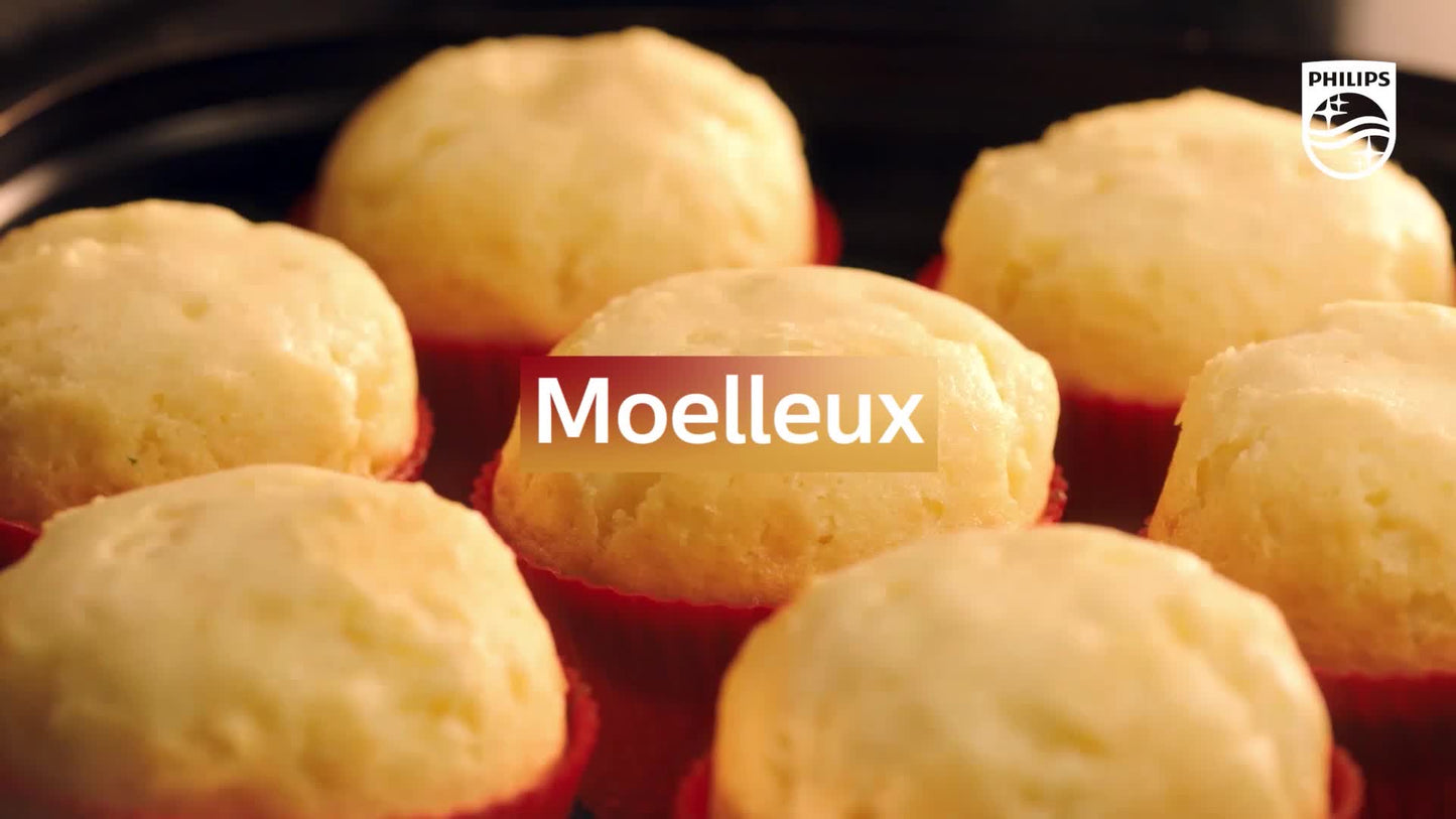 Philips 3000 Series Airfryer XL - Jusqu'à 90% de matières grasses en moins, capacité de 1,2 kg