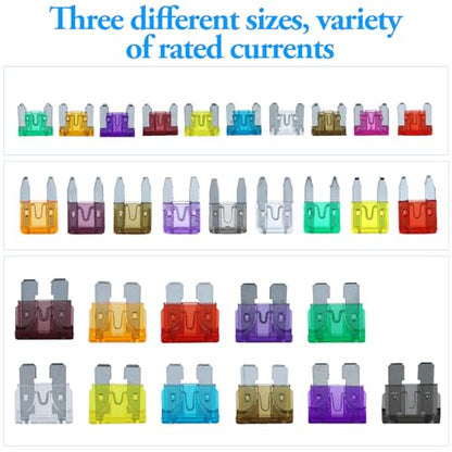 Lot de 300 fusibles de voiture + 160 mini fusibles de voiture