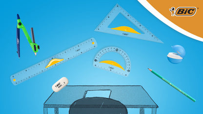 Kit de Fournitures Scolaires BIC - Pack de 21 pièces