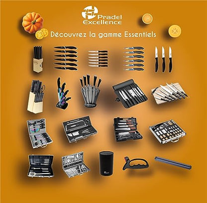 Mallette Coutellerie du Chasseur Essentiels 8 Pièces