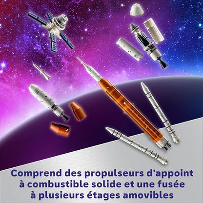 Lego Icons Le Système de Lancement Spatial d’Artemis de la NASA - 10341 pièces