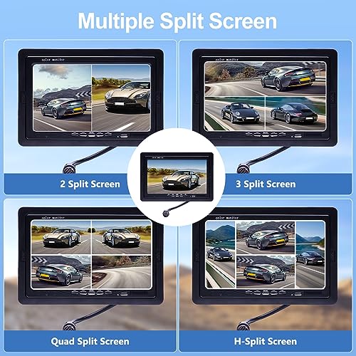 Kit de Caméra de Recul CAMECHO avec Écran LCD 7"
