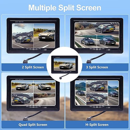Kit de Caméra de Recul CAMECHO avec Écran LCD 7"
