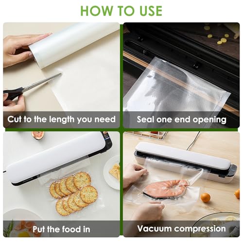 Glovios Sac Sous Vide Alimentaire (9 Rouleaux)
