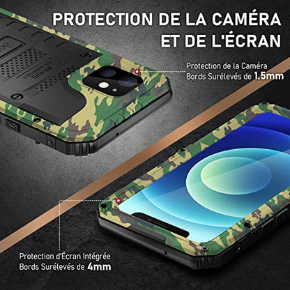 Beeasy Coque pour iPhone 12 Antichoc