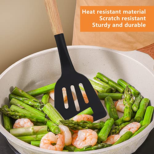 Ustensiles de Cuisine en Silicone, hicoosee 22 PCS Accessoire Cuisine Set sans BPA