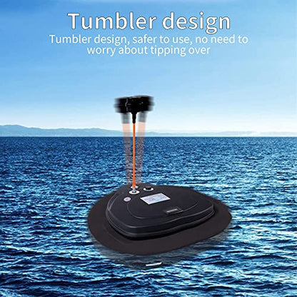 Système de Plongée Portable et Rechargeable de 5.5h, Compresseur d'air étanche avec Tuyau de 12m