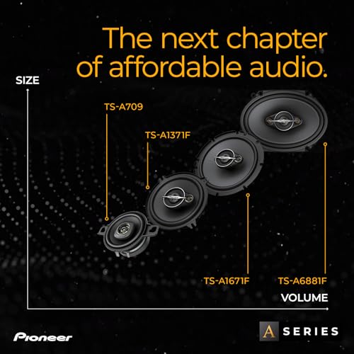 Haut-parleurs Voiture Coaxiaux PIONEER TS-A1371F - 13 cm, 300 Watts