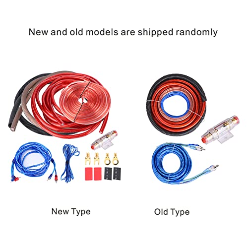 VOBOR Kit Câble Ampli Voiture 4 Jauge - 2800W