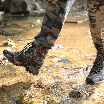 Chaussures de randonnée camouflage imperméables et antidérapantes