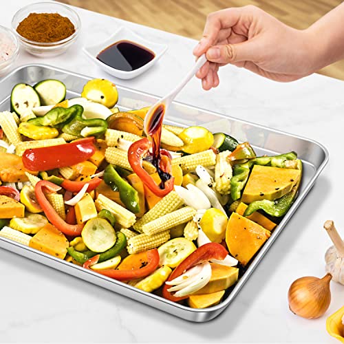 Lot de 2 Plaques de Cuisson 40,5 x 30,5 x 2,5 cm
