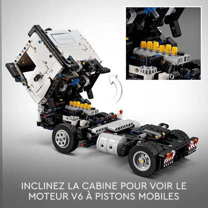 LEGO Technic Camion Volvo FMX et Pelleteuse électrique EC230, 42175 pièces