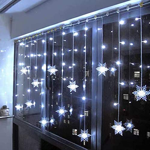 Rideau Lumineux Flocon de Neige