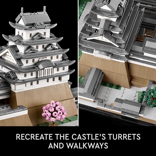 LEGO Architecture Le Château d'Himeji - Maquette à Construire pour Adultes 21060 pièces