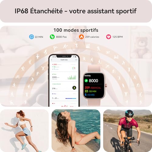 Montre Connectée Femme 2