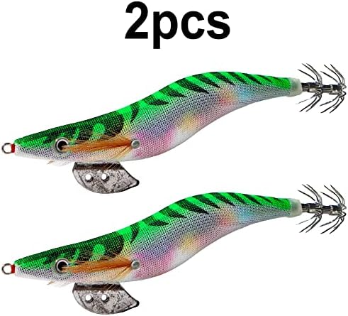 Leurre, Peche Calamar Peche mer Lumineux seiche