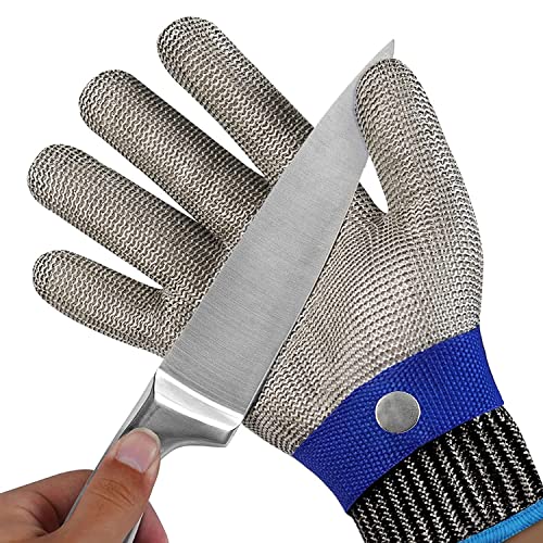 Gant Anti Coupure Cuisine Protection Niveau 9 Gants de Travail Gants à Huitres Gant