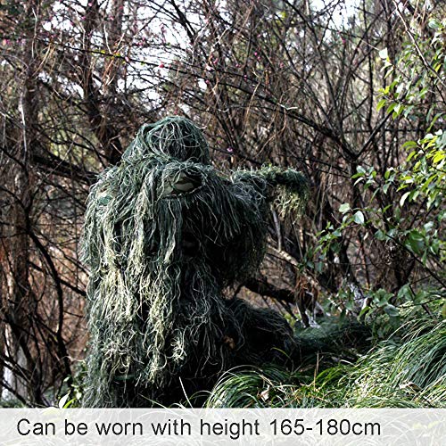 Bseical Ghillie Suit Sniper, tenue de camouflage