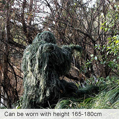 Bseical Ghillie Suit Sniper, tenue de camouflage