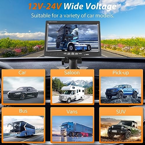 Kit Caméra de Recul avec Écran HD de 7 Pouce