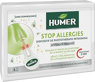 Humer Stop Allergies - Dispositif de photothérapie intranasal