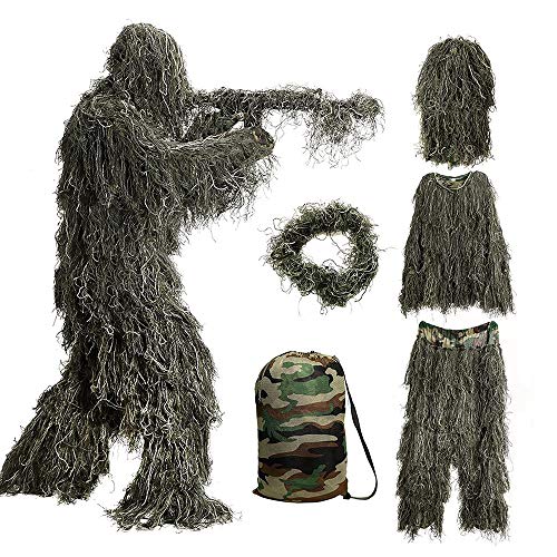 Bseical Ghillie Suit Sniper, tenue de camouflage