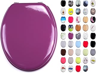 MSV Abattant WC MDF CLÉO Violet