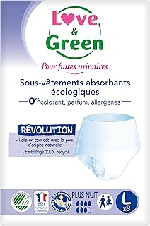 Sous-vêtements absorbants Love & Green