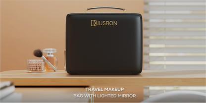 Trousse de Maquillage avec Miroir LED