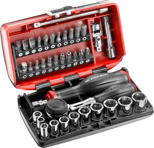 Coffret Compact de Serrage et Vissage Complet NANO 38 Pièces