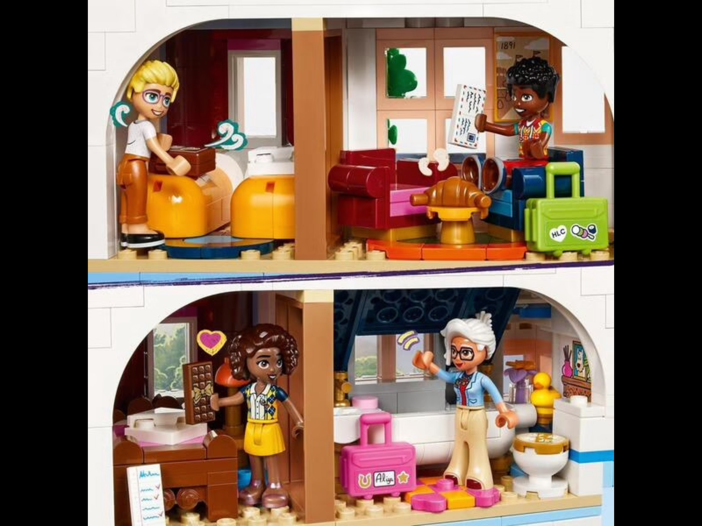 LEGO. Friends - La chambre d’hôte dans un château