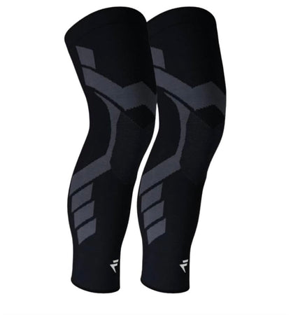 Flytex - Maintiens de Compression V2 - Soulagement Douleurs & Blessures aux Genoux - Arthrose, Menisque Fissuré, Ligament Croisé, Essui-Glace - Idéal pour Running, Rando, Vélo, Fitness, Basketball, L, XL