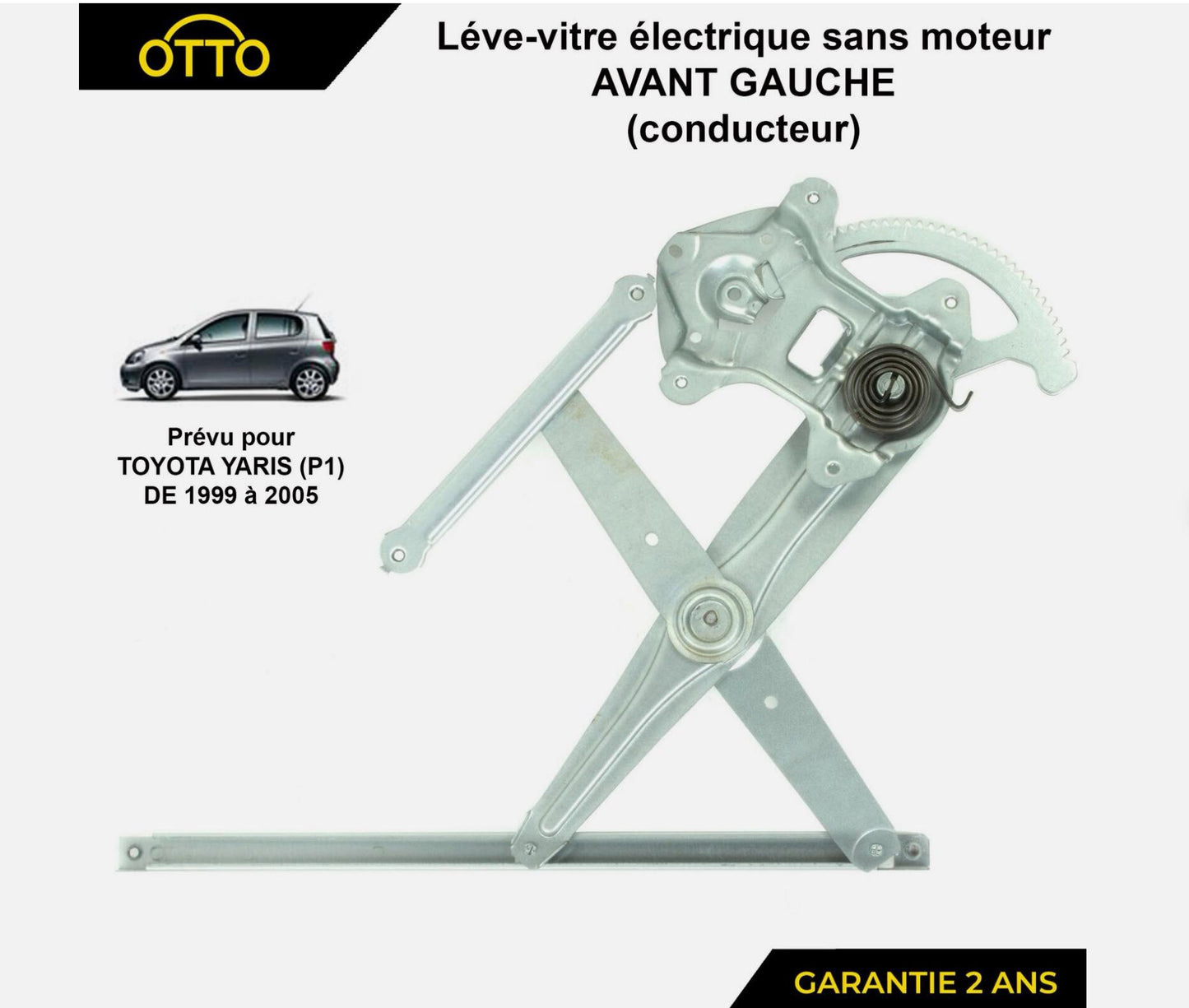 Mécanisme de lève vitre AVG : Toyota yaris + kit mousse pour casque shoei Neotec taille M.